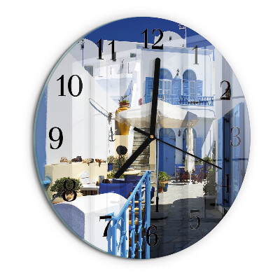 Reloj de pared redondo Grecia