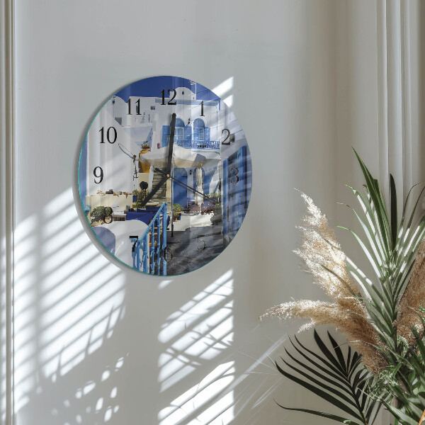 Reloj de pared redondo Grecia