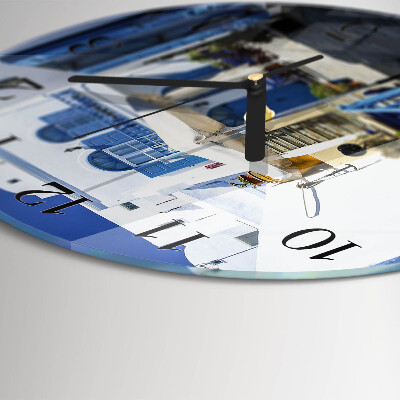 Reloj de pared redondo Grecia