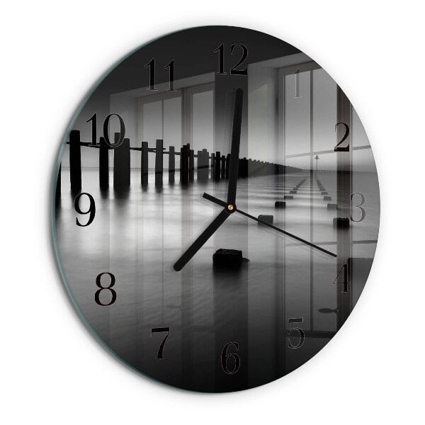 Reloj de pared redondo Mar