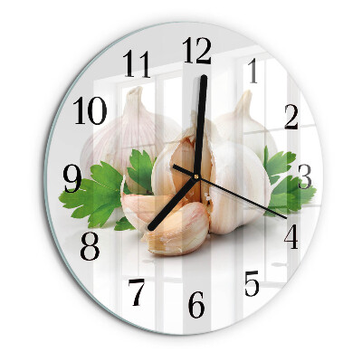 Reloj de pared redondo Ajo