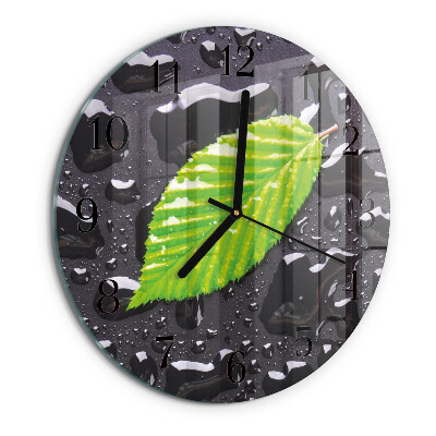 Reloj de pared redondo Hoja