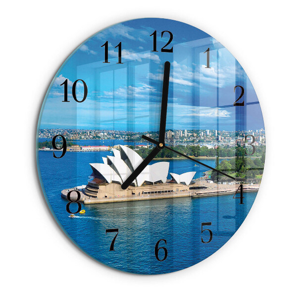 Reloj de pared redondo Ópera de Sídney