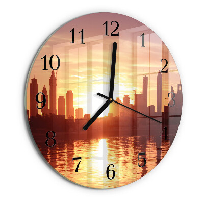 Reloj de pared redondo Horizonte