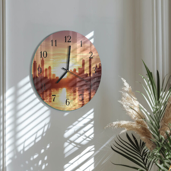 Reloj de pared redondo Horizonte