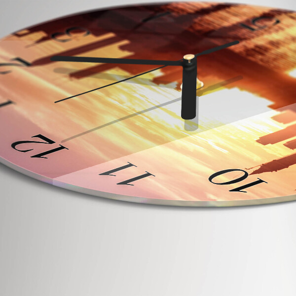 Reloj de pared redondo Horizonte