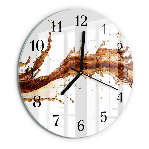 Reloj de pared redondo Agua
