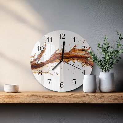 Reloj de pared redondo Agua