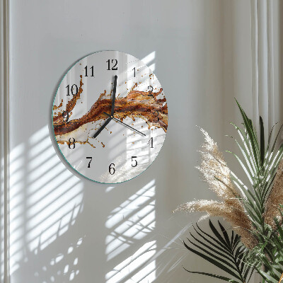 Reloj de pared redondo Agua