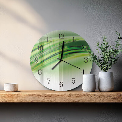 Reloj de pared redondo Arte abstracto