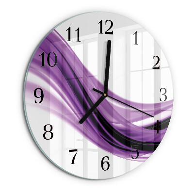 Reloj de pared redondo Arte abstracto