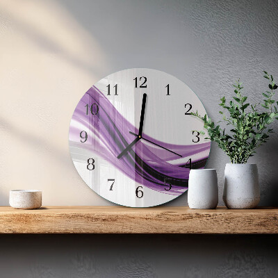 Reloj de pared redondo Arte abstracto
