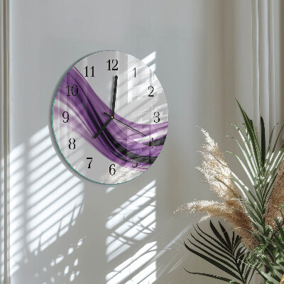 Reloj de pared redondo Arte abstracto