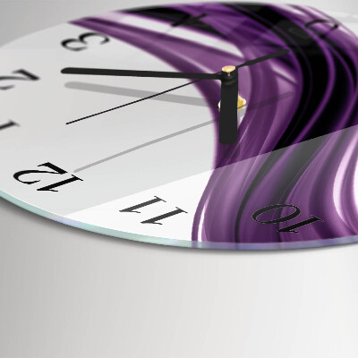 Reloj de pared redondo Arte abstracto