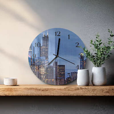 Reloj de pared redondo Horizonte