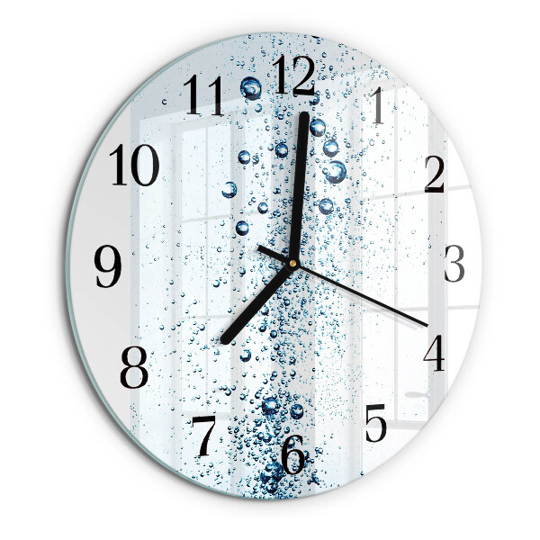 Reloj de pared redondo Agua