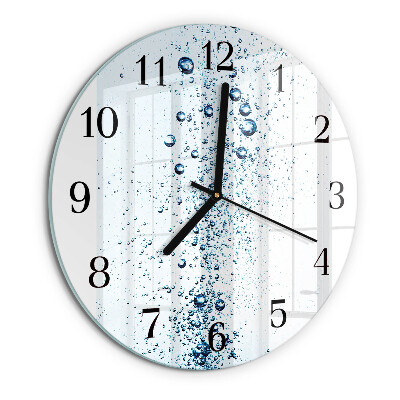 Reloj de pared redondo Agua