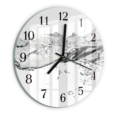 Reloj de pared redondo Agua