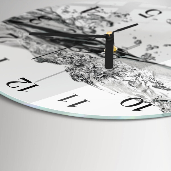Reloj de pared redondo Agua