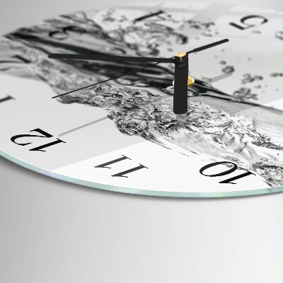 Reloj de pared redondo Agua
