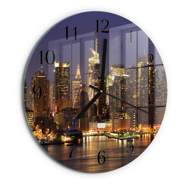 Reloj de pared redondo Horizonte