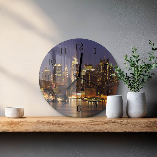 Reloj de pared redondo Horizonte