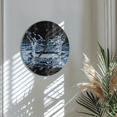 Reloj de pared redondo Agua