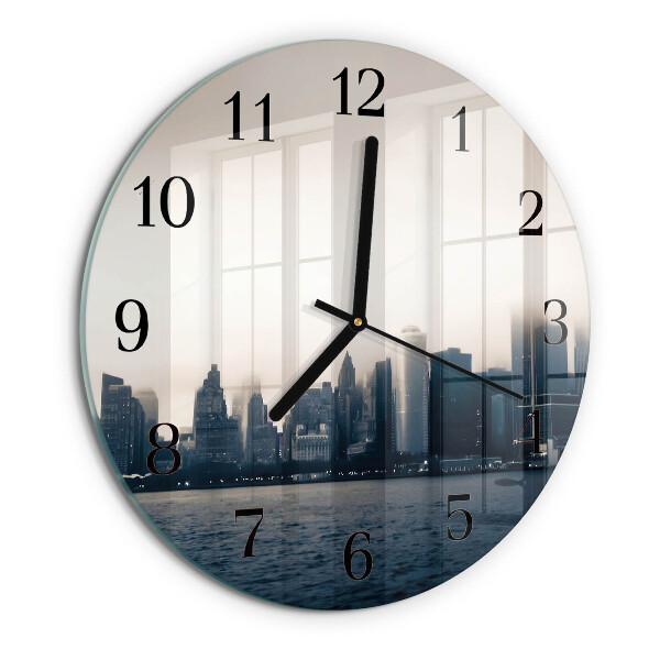 Reloj de pared redondo Horizonte