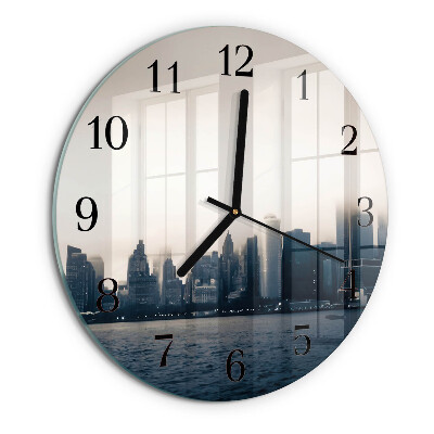 Reloj de pared redondo Horizonte