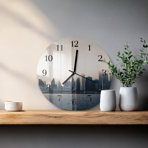 Reloj de pared redondo Horizonte