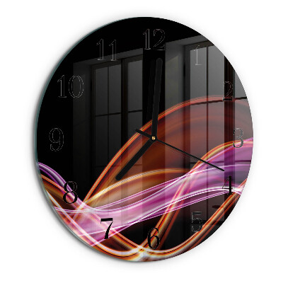Reloj de pared redondo Arte abstracto