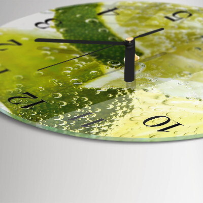 Reloj de pared redondo Agua de cal