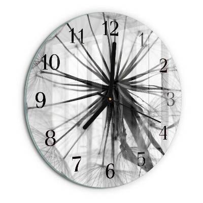 Reloj de pared redondo Diente de león