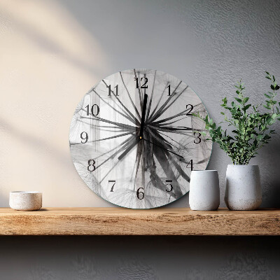 Reloj de pared redondo Diente de león