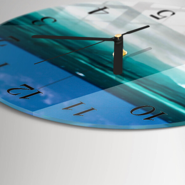 Reloj de pared redondo Playa Mar