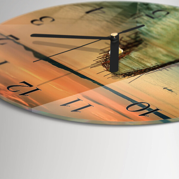 Reloj de pared redondo Red