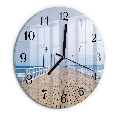 Reloj de pared redondo Muelle