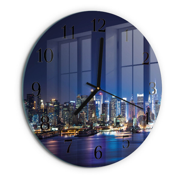 Reloj de pared redondo Horizonte