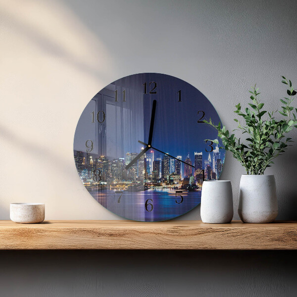 Reloj de pared redondo Horizonte
