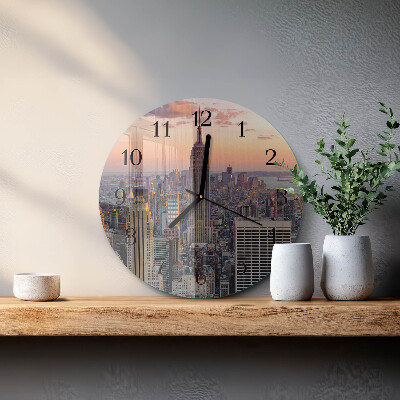 Reloj de pared redondo Horizonte