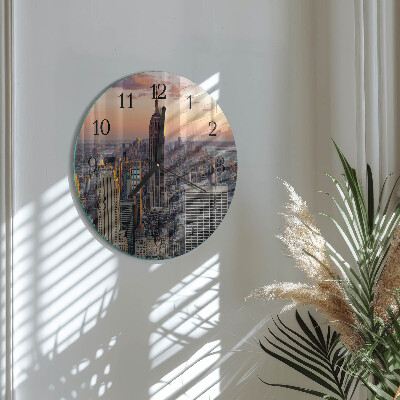 Reloj de pared redondo Horizonte