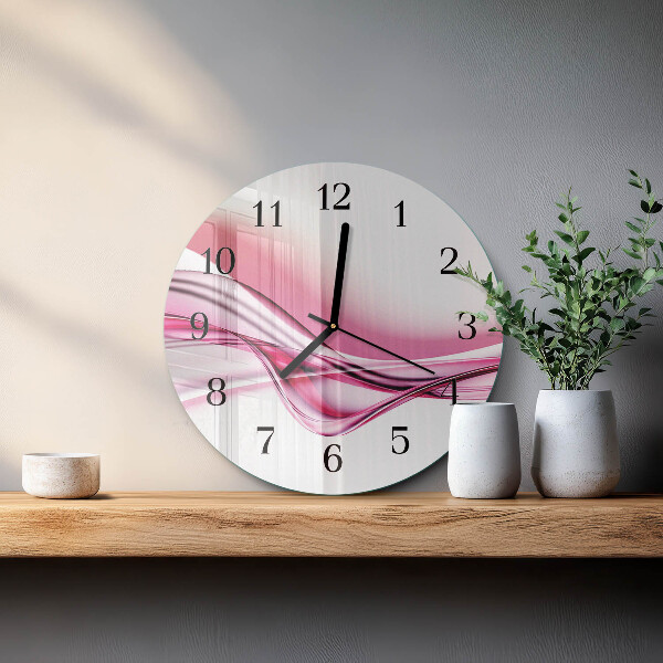 Reloj de pared redondo Arte abstracto