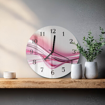 Reloj de pared redondo Arte abstracto