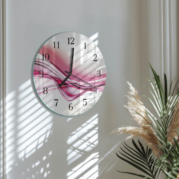 Reloj de pared redondo Arte abstracto