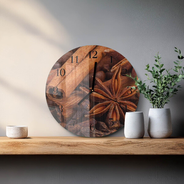 Reloj de pared redondo Vainilla