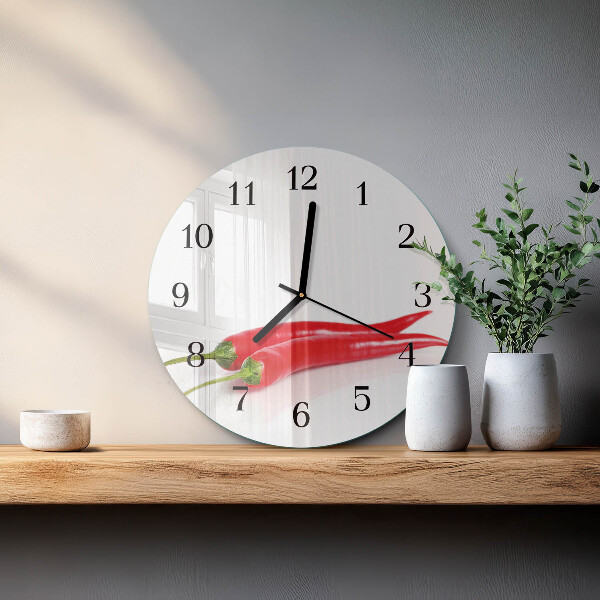 Reloj de pared redondo Chiles