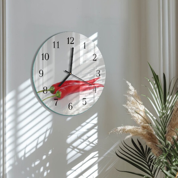 Reloj de pared redondo Chiles