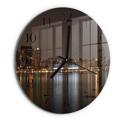 Reloj de pared redondo Horizonte