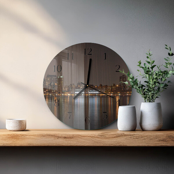 Reloj de pared redondo Horizonte