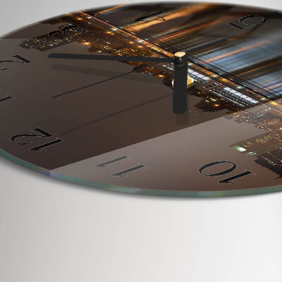Reloj de pared redondo Horizonte